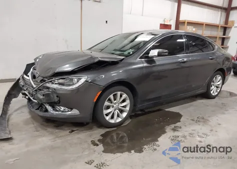 2015 Chrysler 200 C from USA, damaged, VIN 1C3CCCCG7FN527936